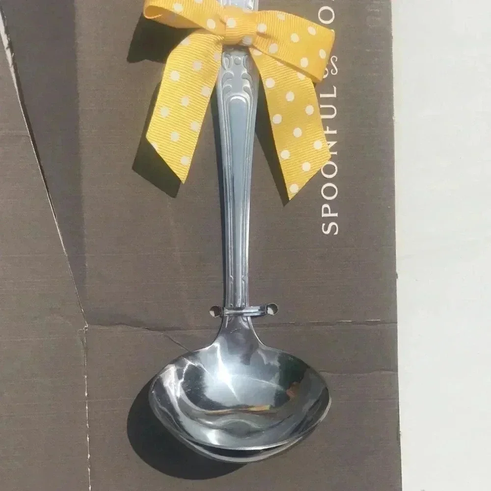 Silver ladle‎